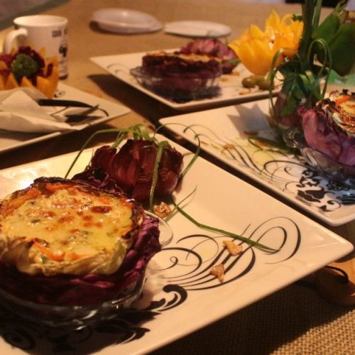 Gratin de spaetzle aux légumes du soleil et parmesan, une recette savoureuse à découvrir